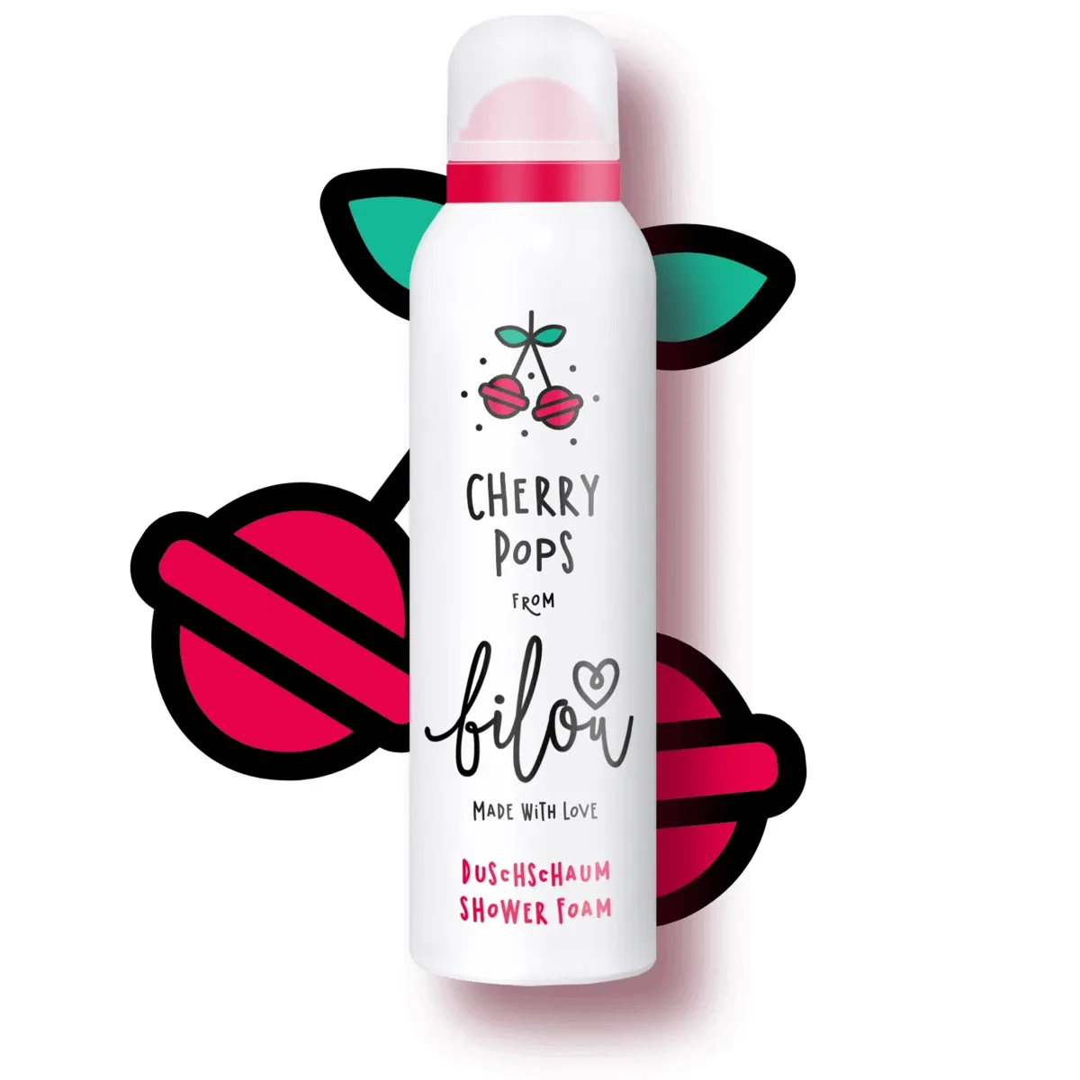 Пінка для душу Bilou Cherry Pops 200 мл