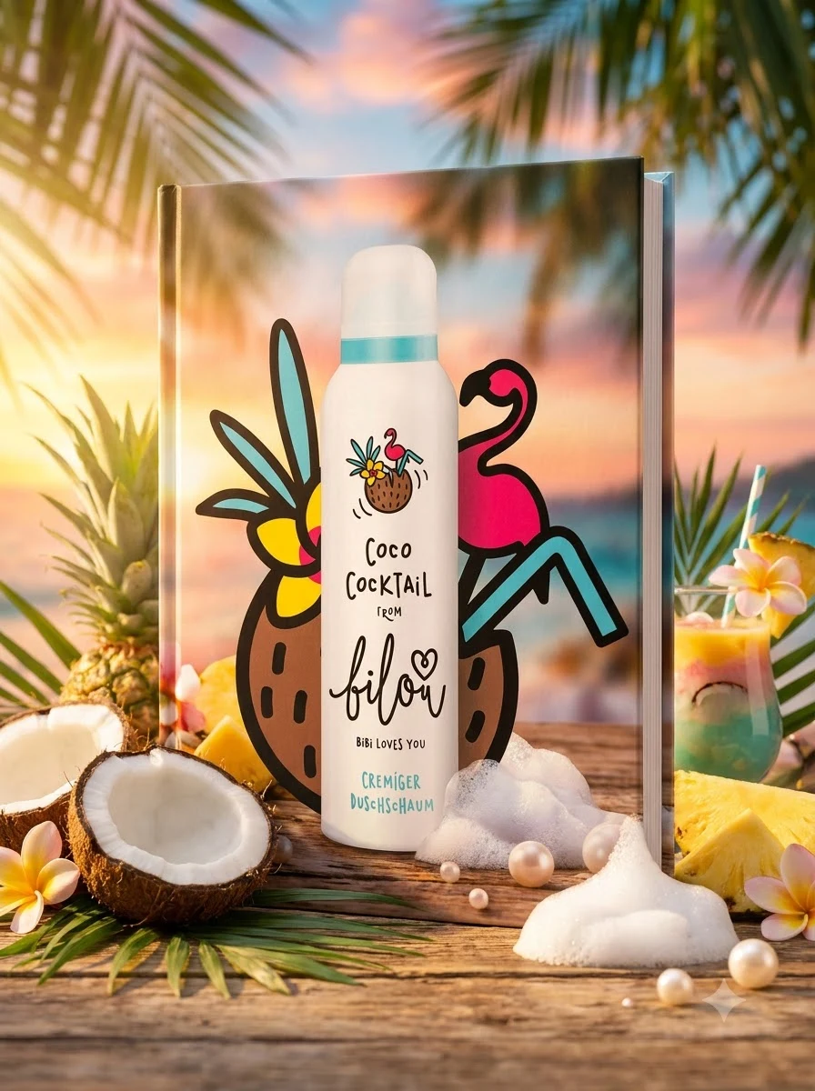 Пінка для душу Bilou Coco Coctail 200 мл, фото 2