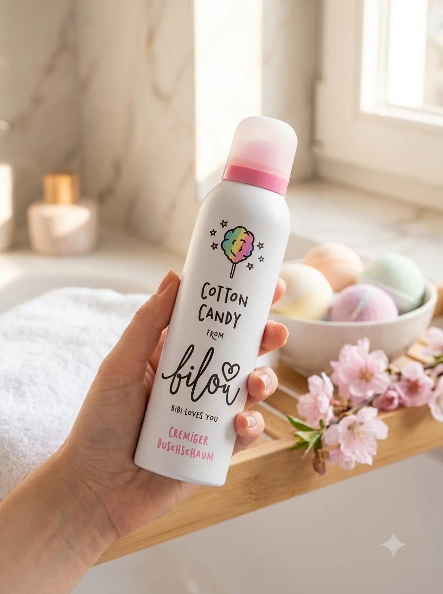 Пінка для душу Bilou Cotton Candy 200 мл, обкладинка