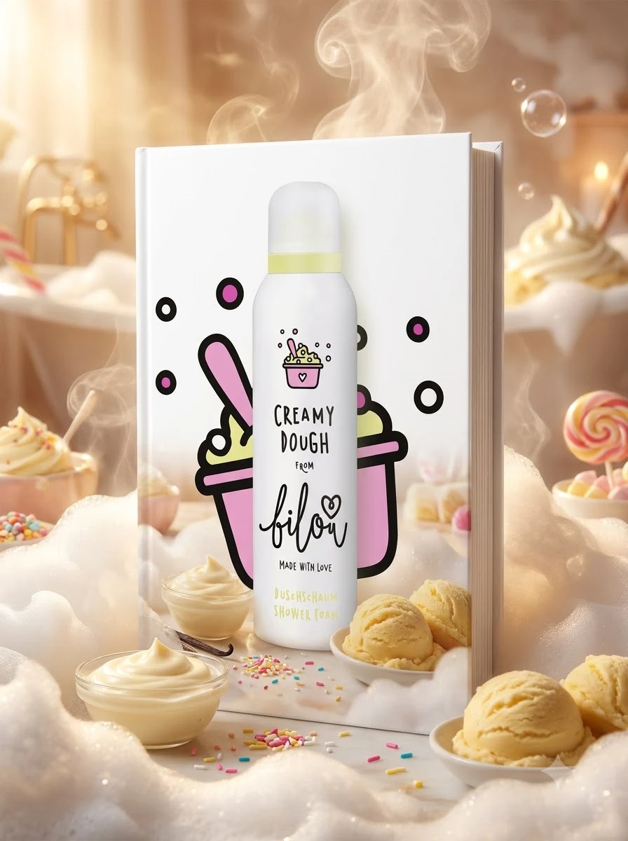 Пінка для душу Bilou Creamy Dough 200 мл, фото 2