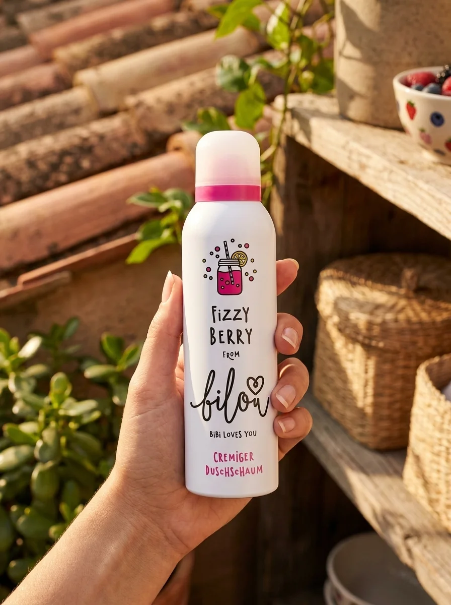 Пінка для душу Bilou Fizzy Berry 200 мл, обкладинка