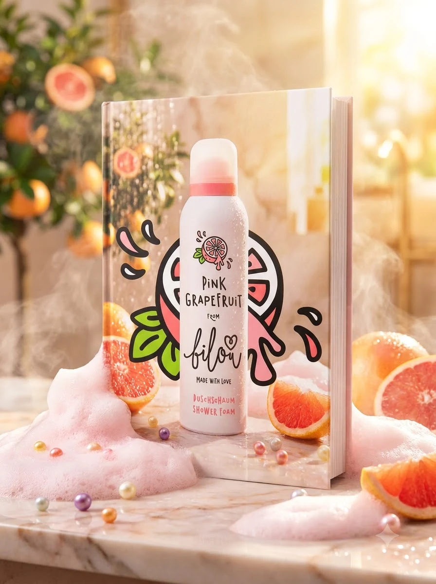 Пінка для душу Bilou Pink Grapefruit 200 мл, фото 2