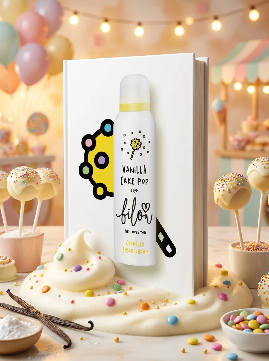 Пінка для душу Bilou Vanilla Cake Pop 200 мл, фото 2