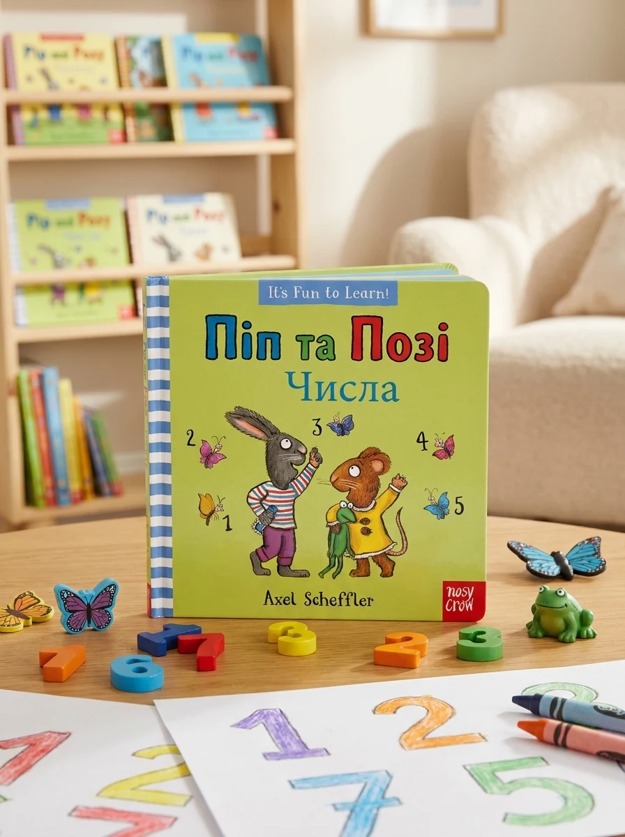 Pip and Posy. It's Fun to Learn Numbers — Дитяча література