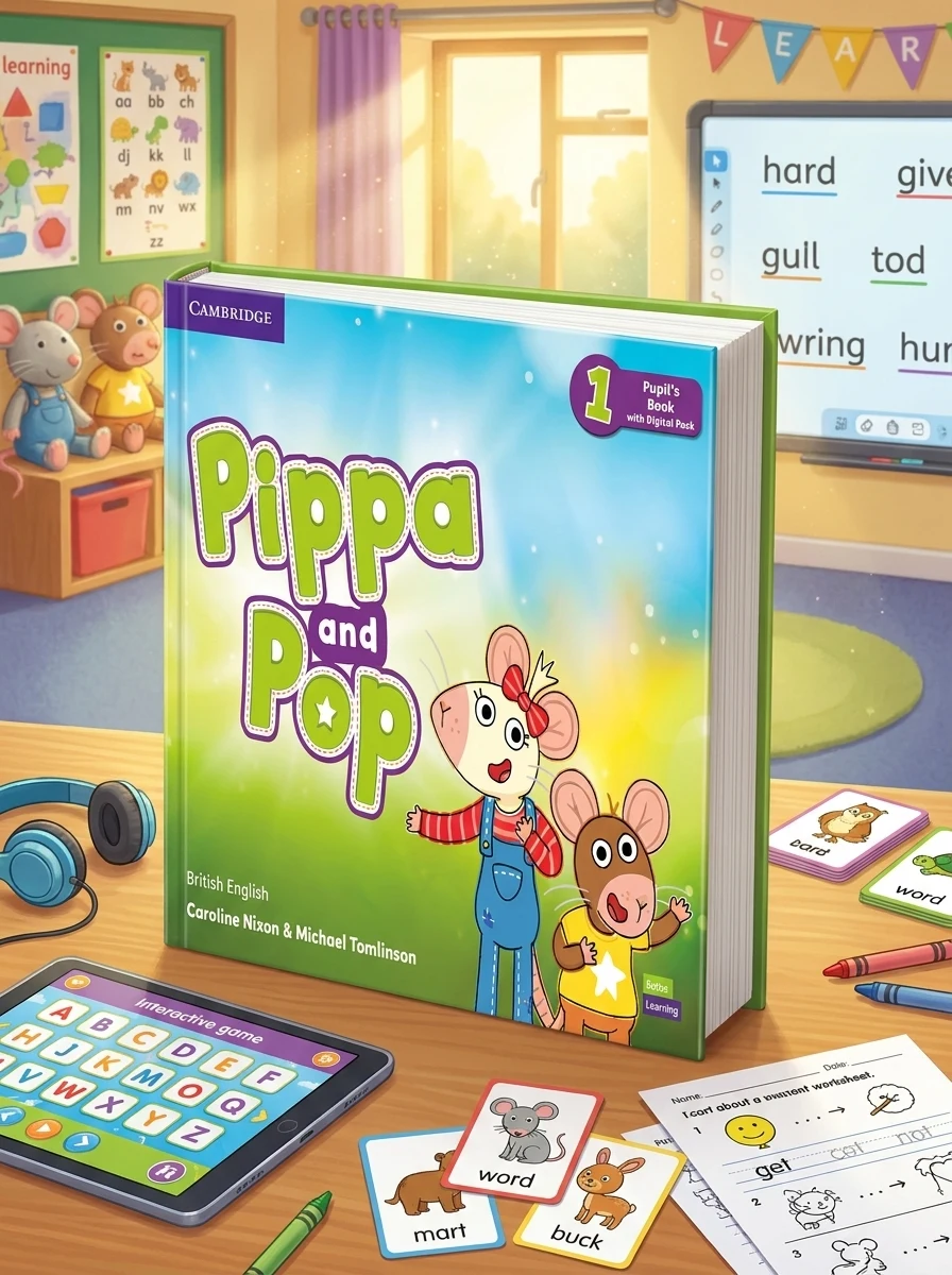 Pippa and Pop 1 Pupil's Book with Digital Pack British English — Вивчення мов