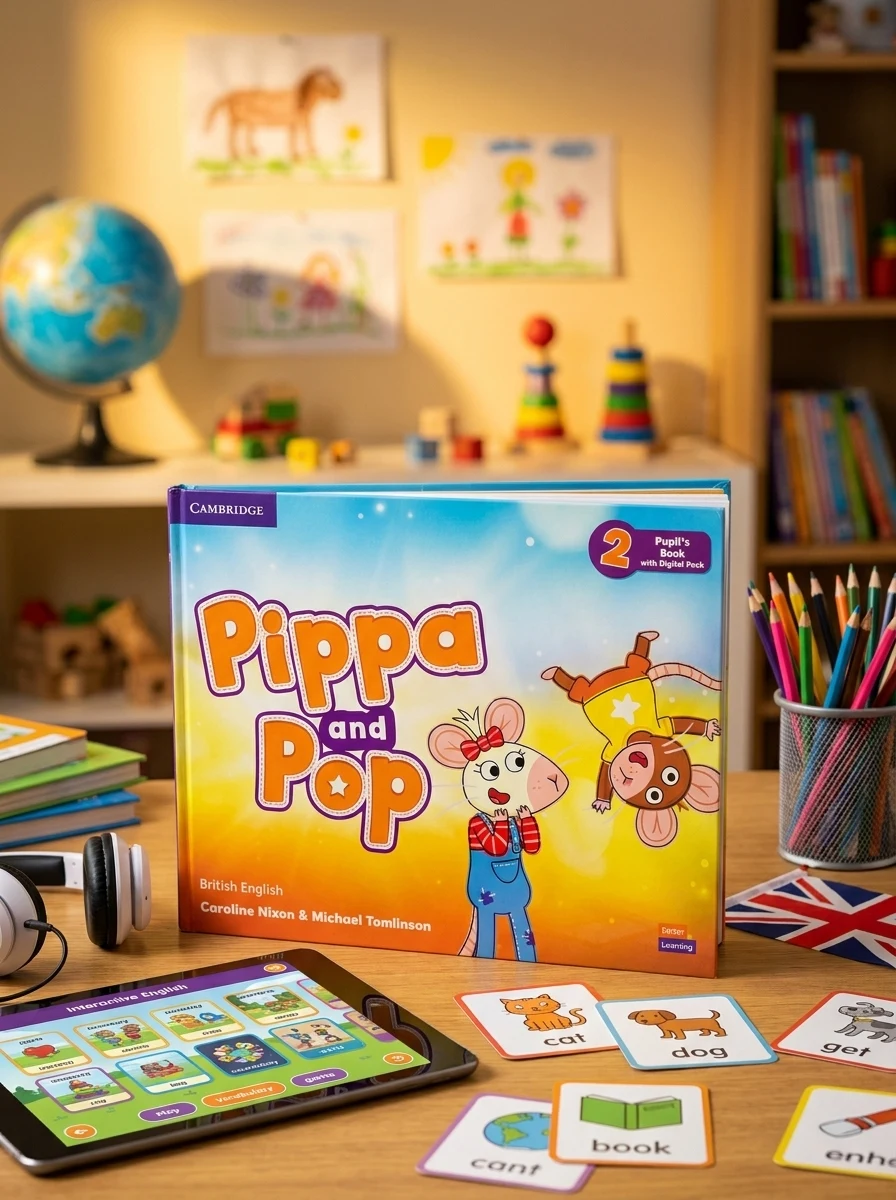 Pippa and Pop 2 Pupil's Book with Digital Pack British English — Вивчення мов
