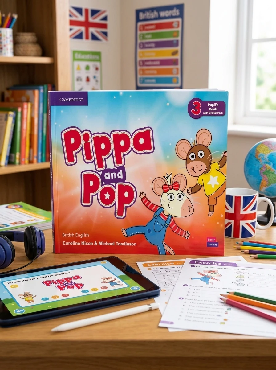 Pippa and Pop 3 Pupil's Book with Digital Pack British English — Вивчення мов