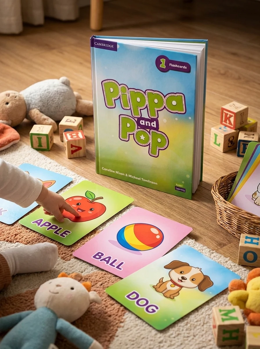 Pippa and Pop. Level 1. Flashcards British English — Вивчення мов