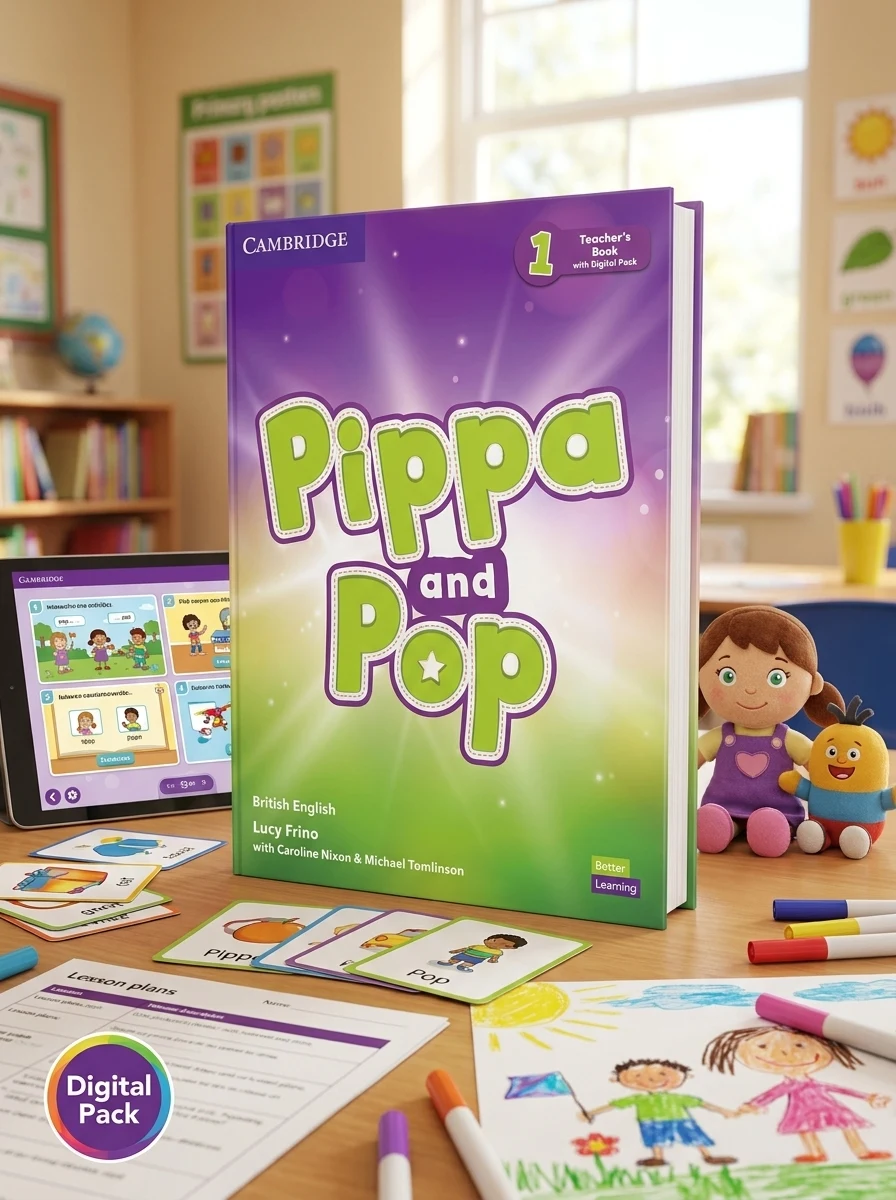 Pippa and Pop. Level 1. Teacher's Book With Digital Pack British English — Вивчення мов