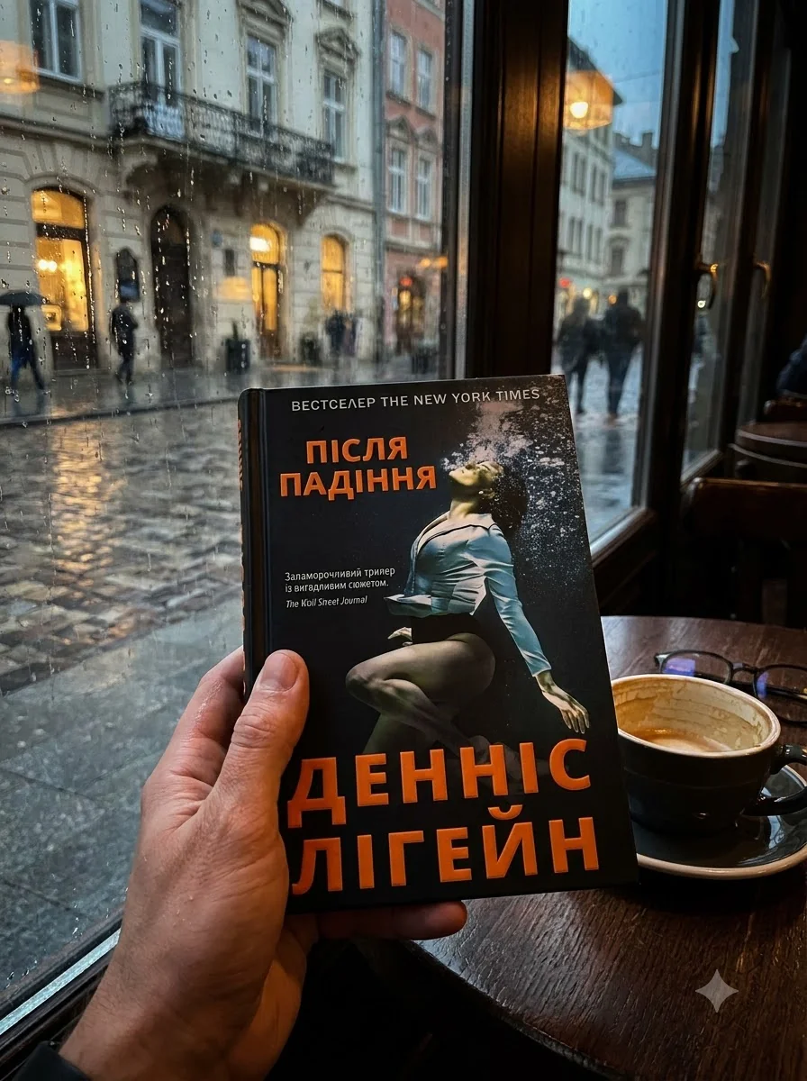 Після падіння — Лігейн Д., обкладинка