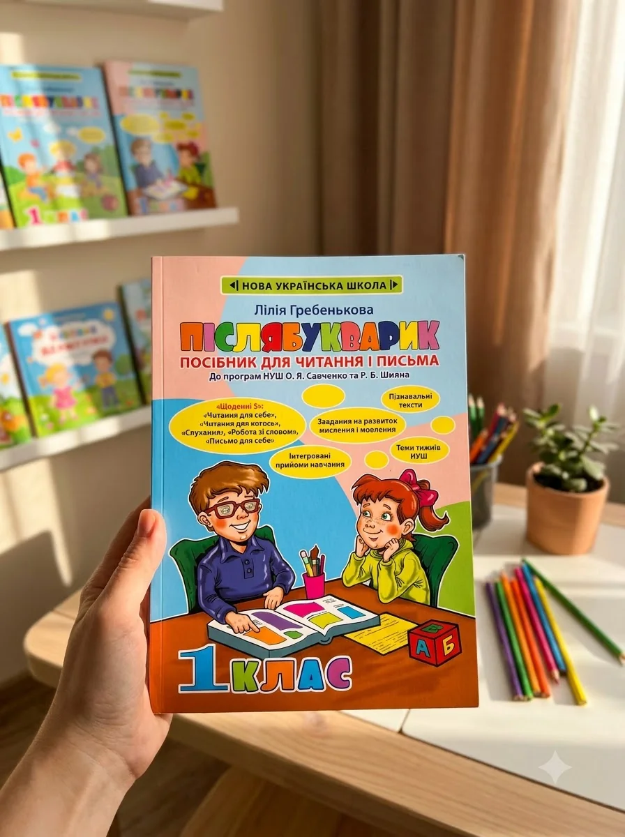 Післябукварик. Посібник для читання і письма. 1 клас — Підготовка до школи