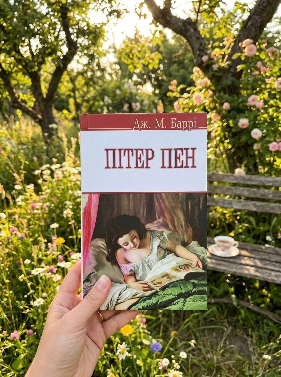 Пітер Пен. Класична класика — Джеймс Баррі, обкладинка