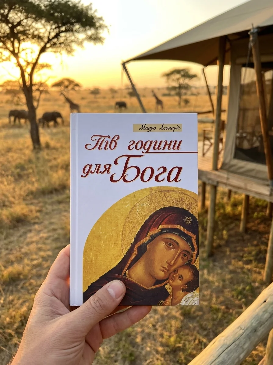 Пів години для Бога — Мауро Леонарді, обкладинка