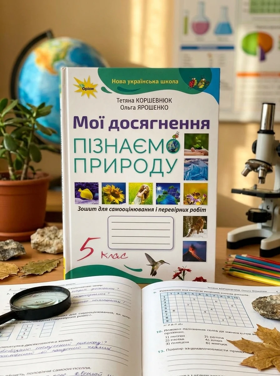 Пізнаємо природу 5 клас. Мої досягнення