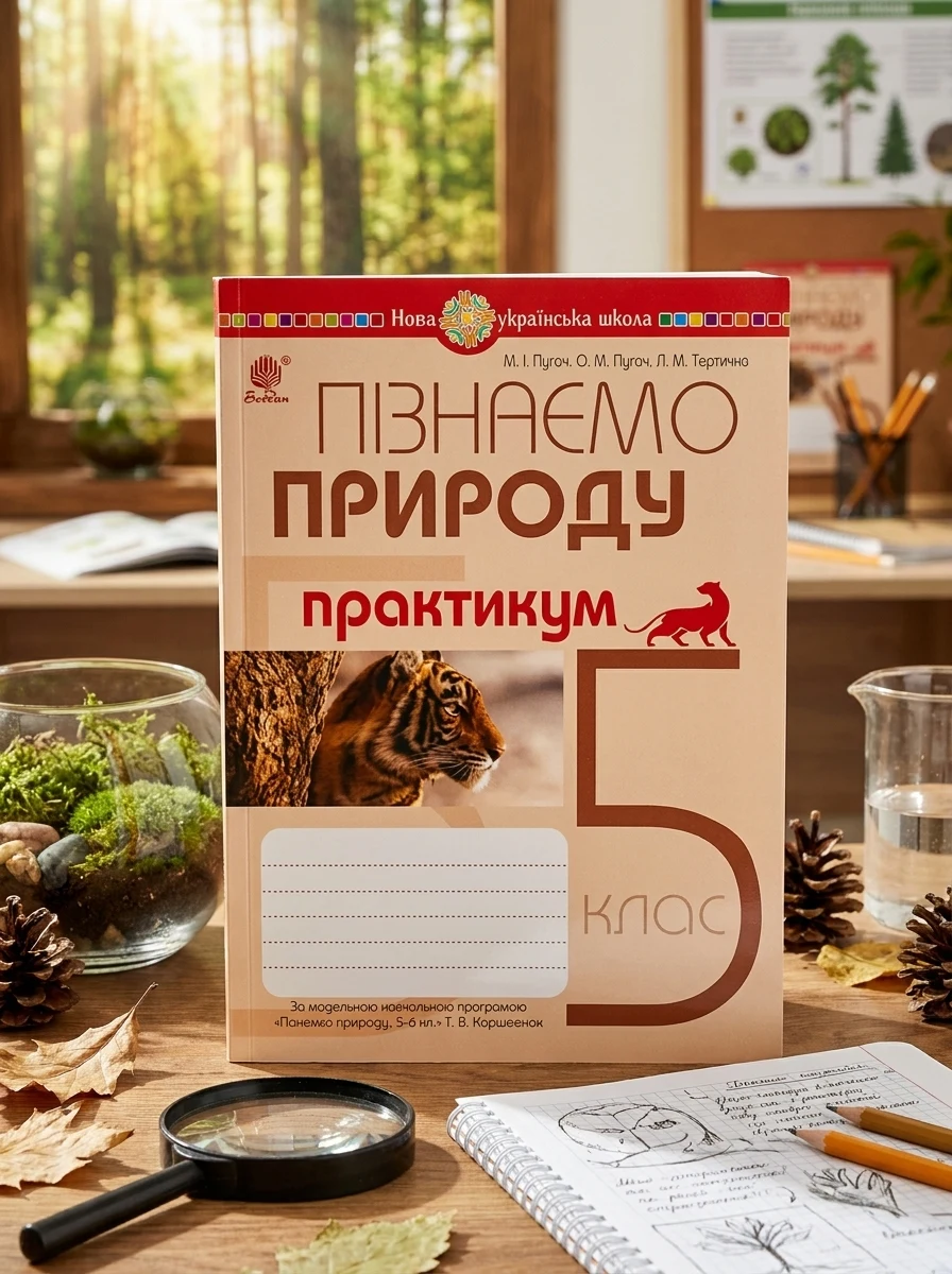 Пізнаємо природу. 5 клас. Практикум (до модельної навчальної програми Коршевнюк Т.В.) — фото 2
