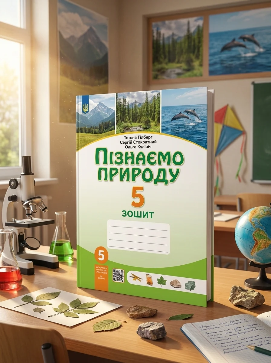 Пізнаємо природу 5 клас. Робочий зошит та діагностичні роботи — Вивчення мов