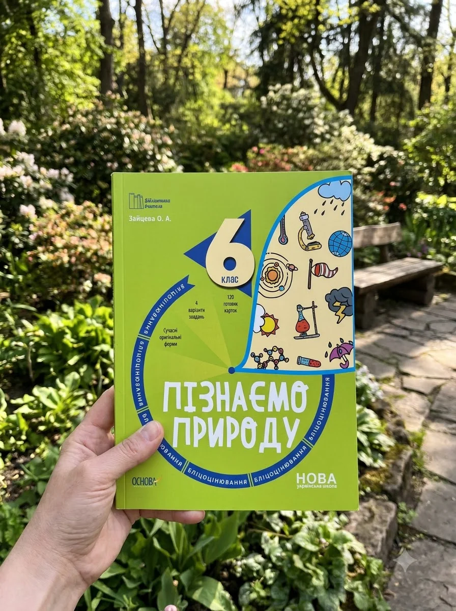 Пізнаємо природу. 6 клас. Бліцоцінювання — Дитяча література