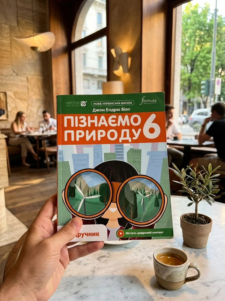 Пізнаємо природу 6 клас. Підручник — Наука та психологія