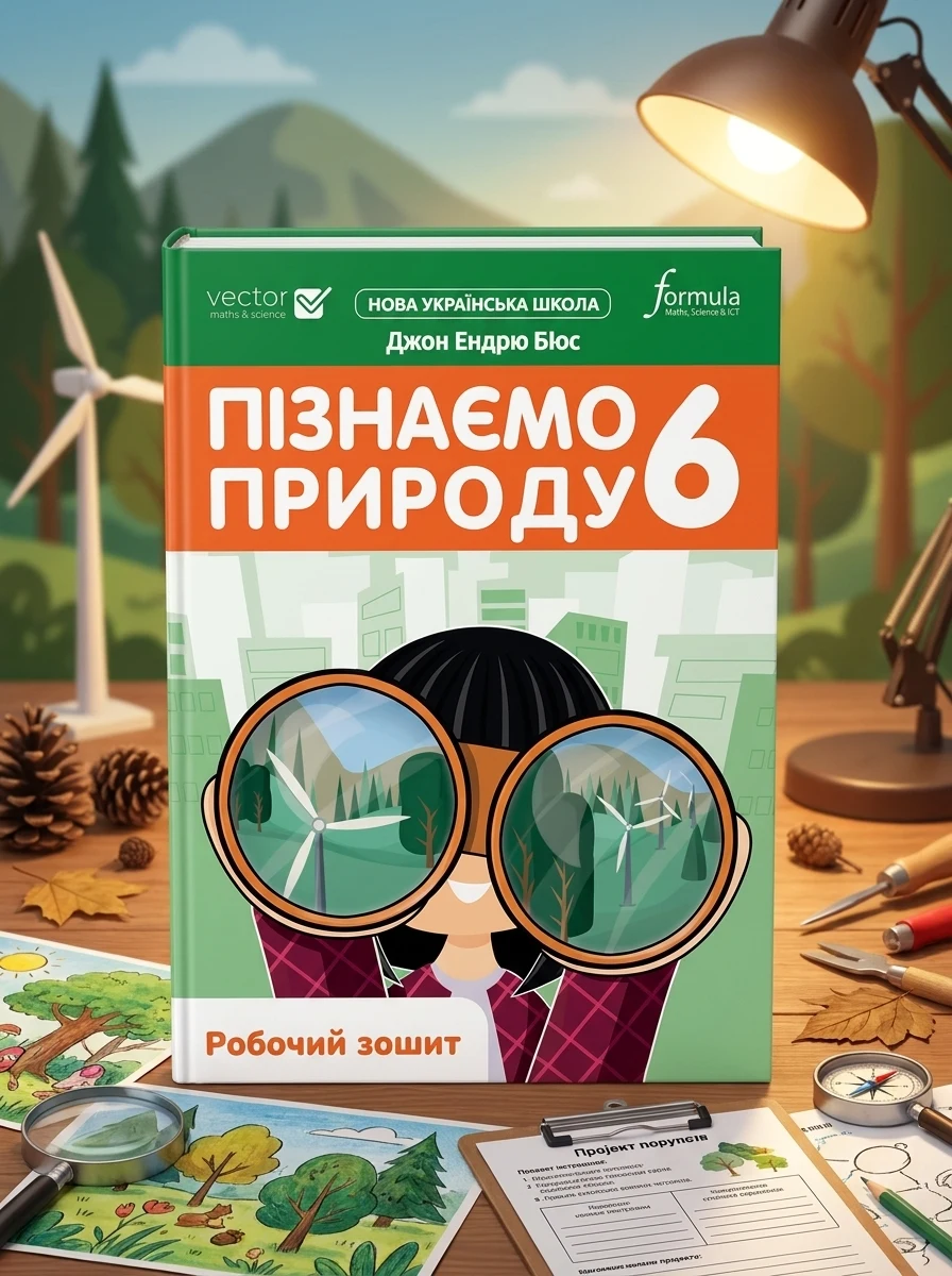 Пізнаємо природу 6 клас. Робочий зошит