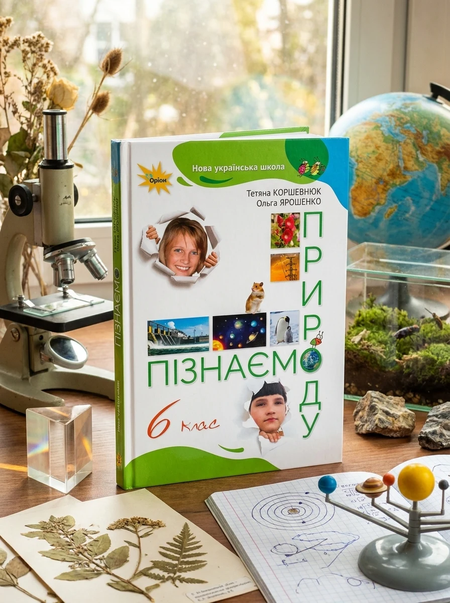 Пізнаємо природу 6 клас — Дитяча література