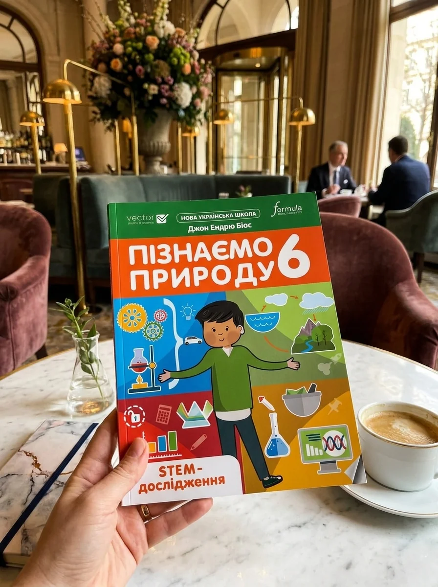 Пізнаємо природу 6 клас. STEM-дослідження — Наука та психологія
