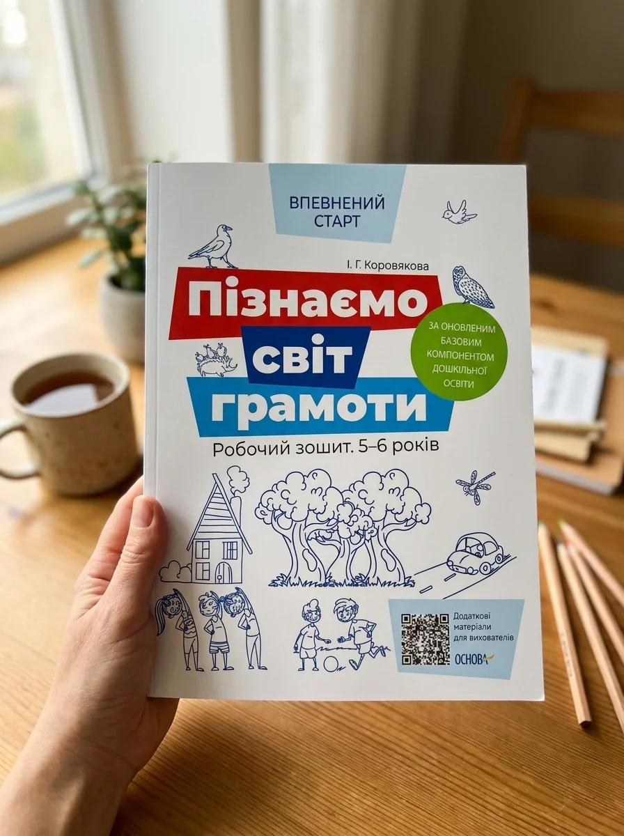 Пізнаємо світ грамоти. Робочий зошит. 5–6 років — Вивчення мов
