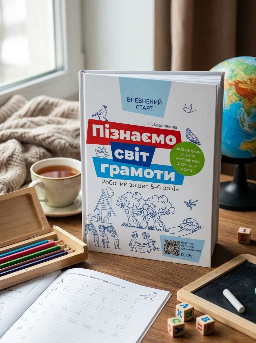 Пізнаємо світ грамоти. Робочий зошит. 5–6 років — Вивчення мов