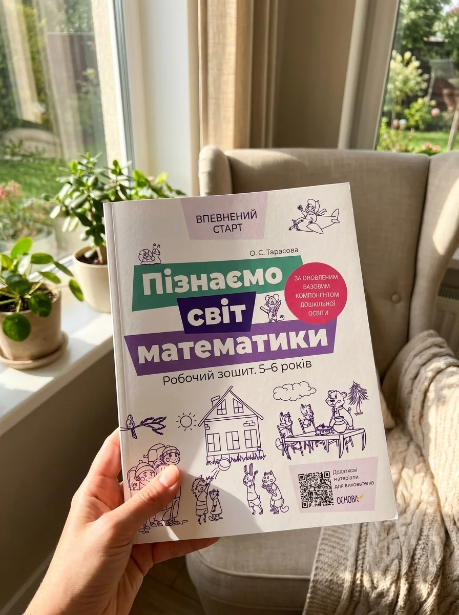 Пізнаємо світ математики. Робочий зошит. 5-6 років — Дитяча література