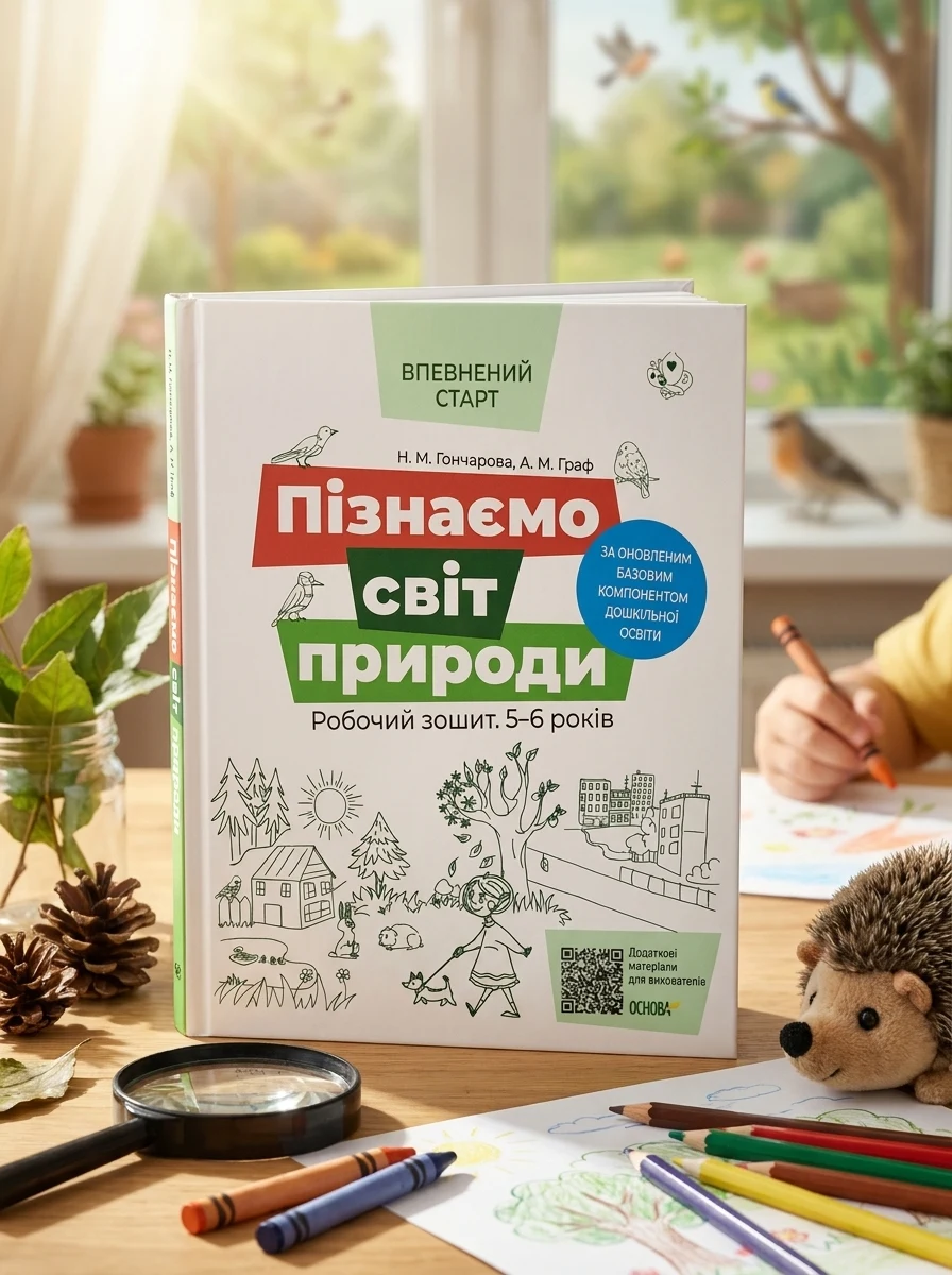 Пізнаємо світ природи. Робочий зошит. 5-6 років — Дитяча література