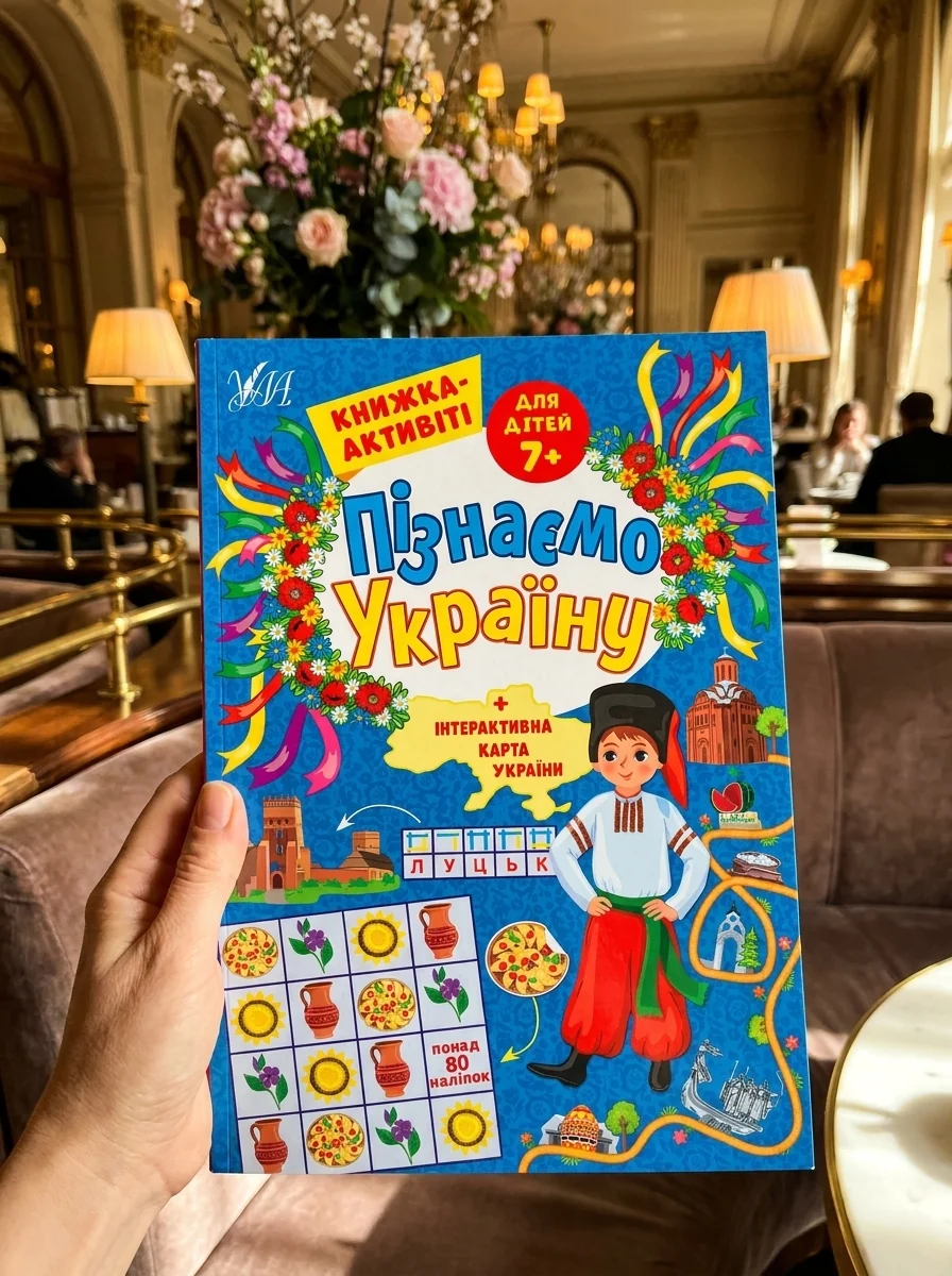 Пізнаємо Україну. Книжка-активіті для дітей 7+ — фото 2