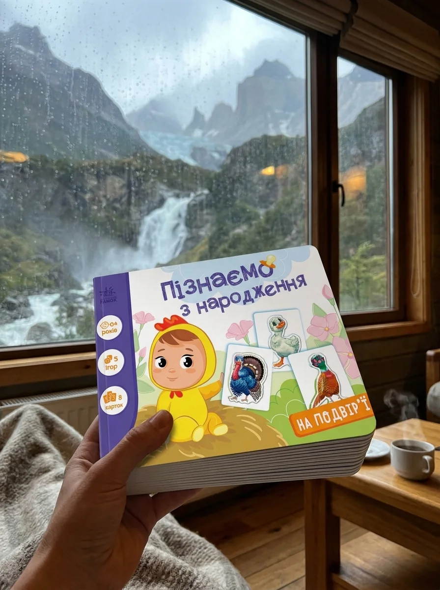 Пізнаємо з народження. На подвір'ї — Книги
