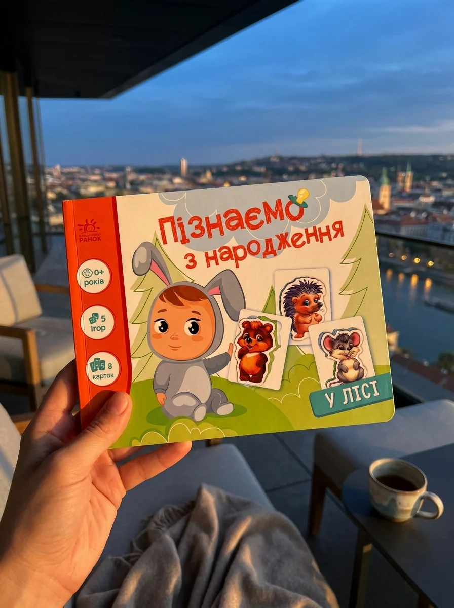 Пізнаємо з народження. У лісі — Книги