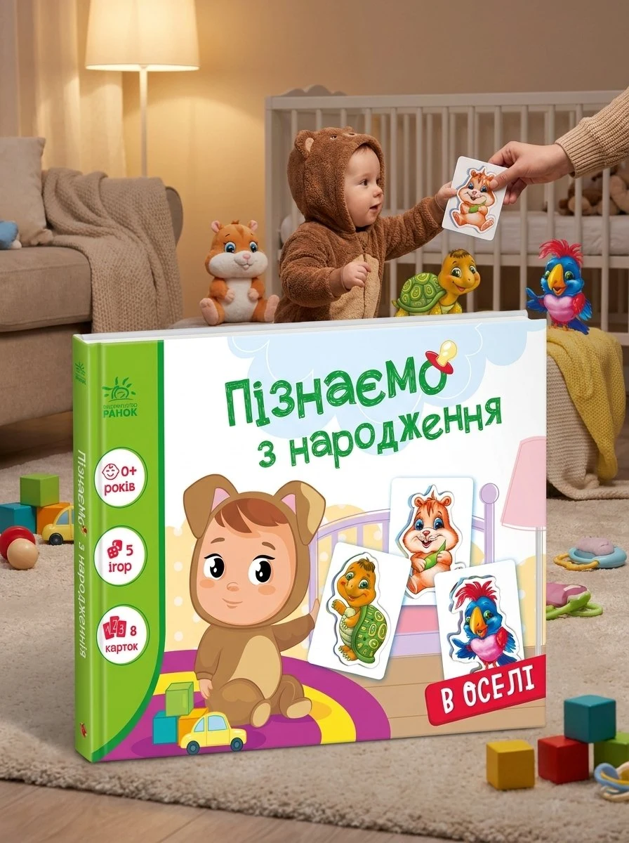 Пізнаємо з народження. В оселі — Авторська група "Маг", обкладинка