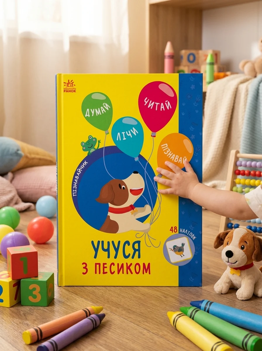 Пізнавайчик. Учуся з песиком — Дитяча література