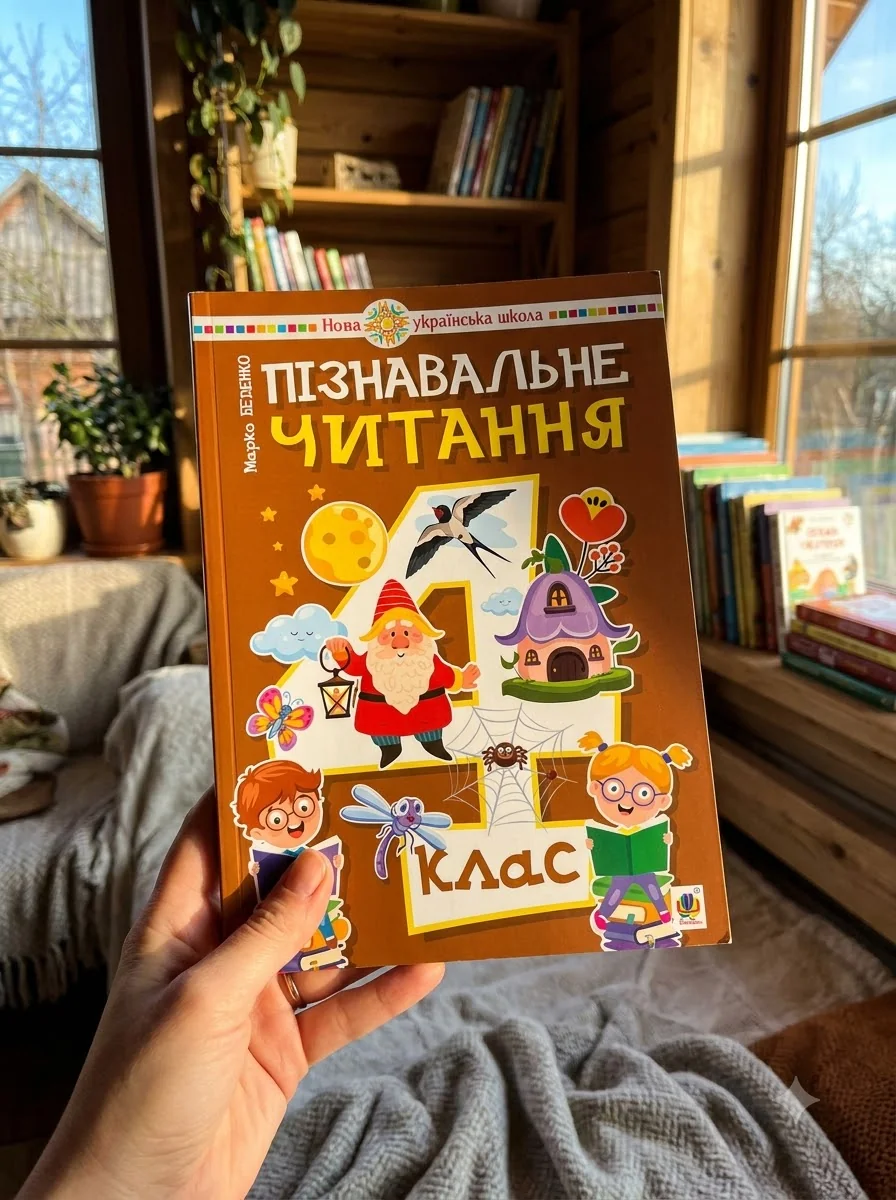 Пізнавальне читання. 4 клас — Марко Беденко, обкладинка