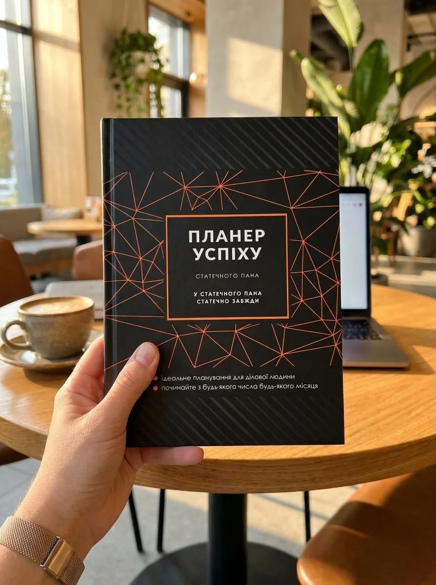 ПЛАНЕР УСПІХУ (Статечного пана) — Печорна О., обкладинка