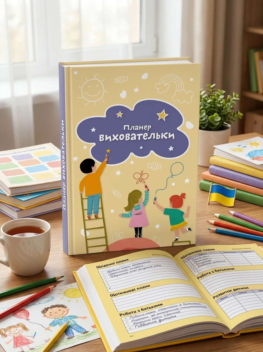 Планер виховательки (жовтий) — Дім, сім'я, релігія