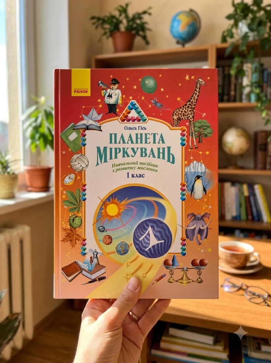 Планета Міркувань 1 клас. Навчальний посібник з розвитку мислення — Дитяча література