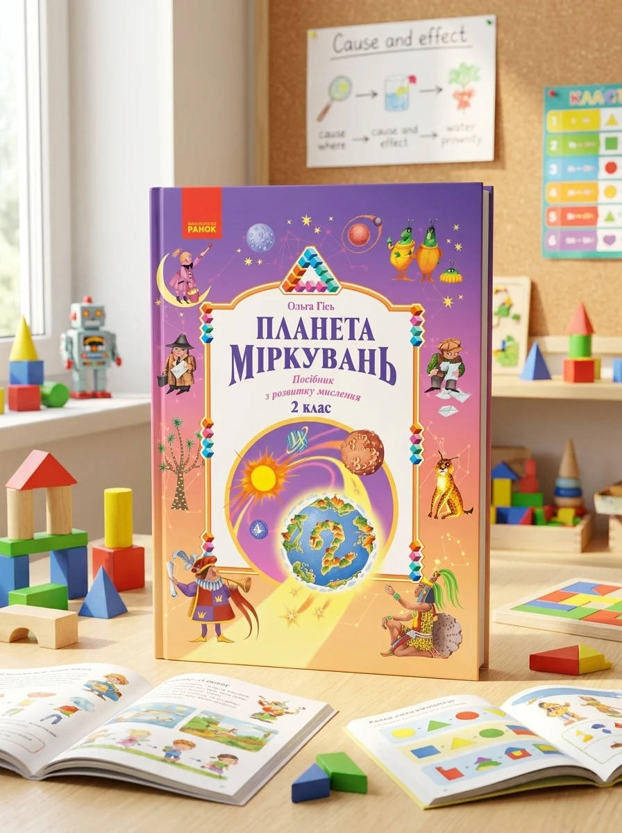 Планета Міркувань 2 клас. Навчальний посібник з розвитку мислення — Дитяча література