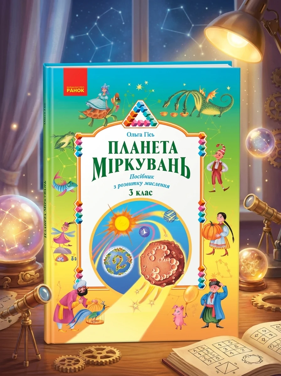Планета Міркувань 3 клас. Навчальний посібник з розвитку мислення — Вивчення мов