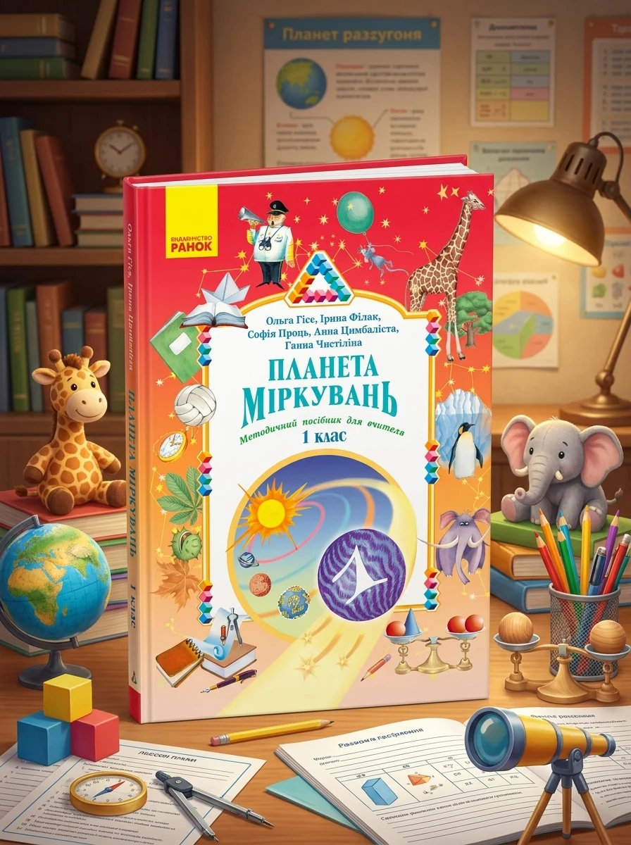 Планета Міркувань. Методичний посібник для вчителя. 1 клас. Розробки уроків — Вивчення мов