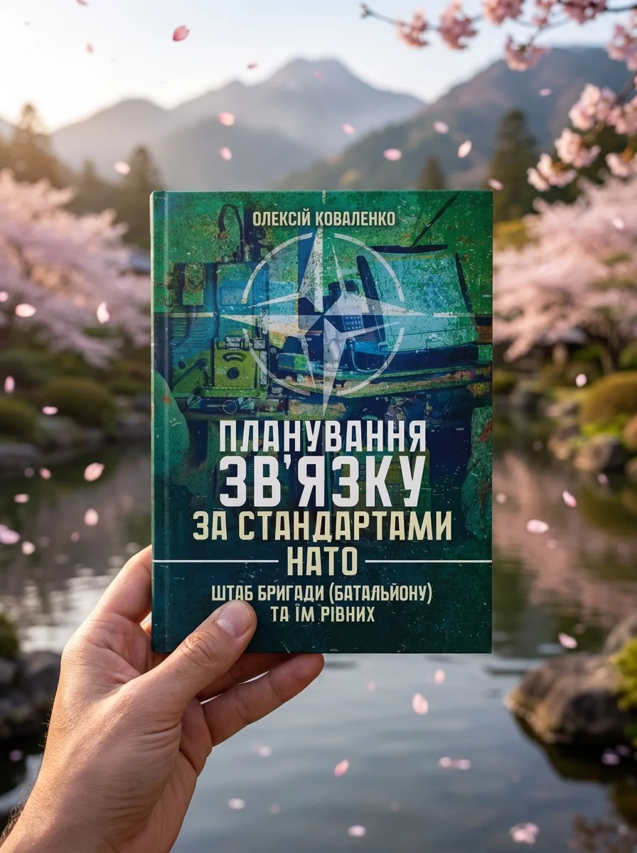 Планування зв’язку за стандартами НАТО (штаб бригади (батальйону) та їм рівних). Методичні рекомендації — Олексій Коваленко, обкладинка