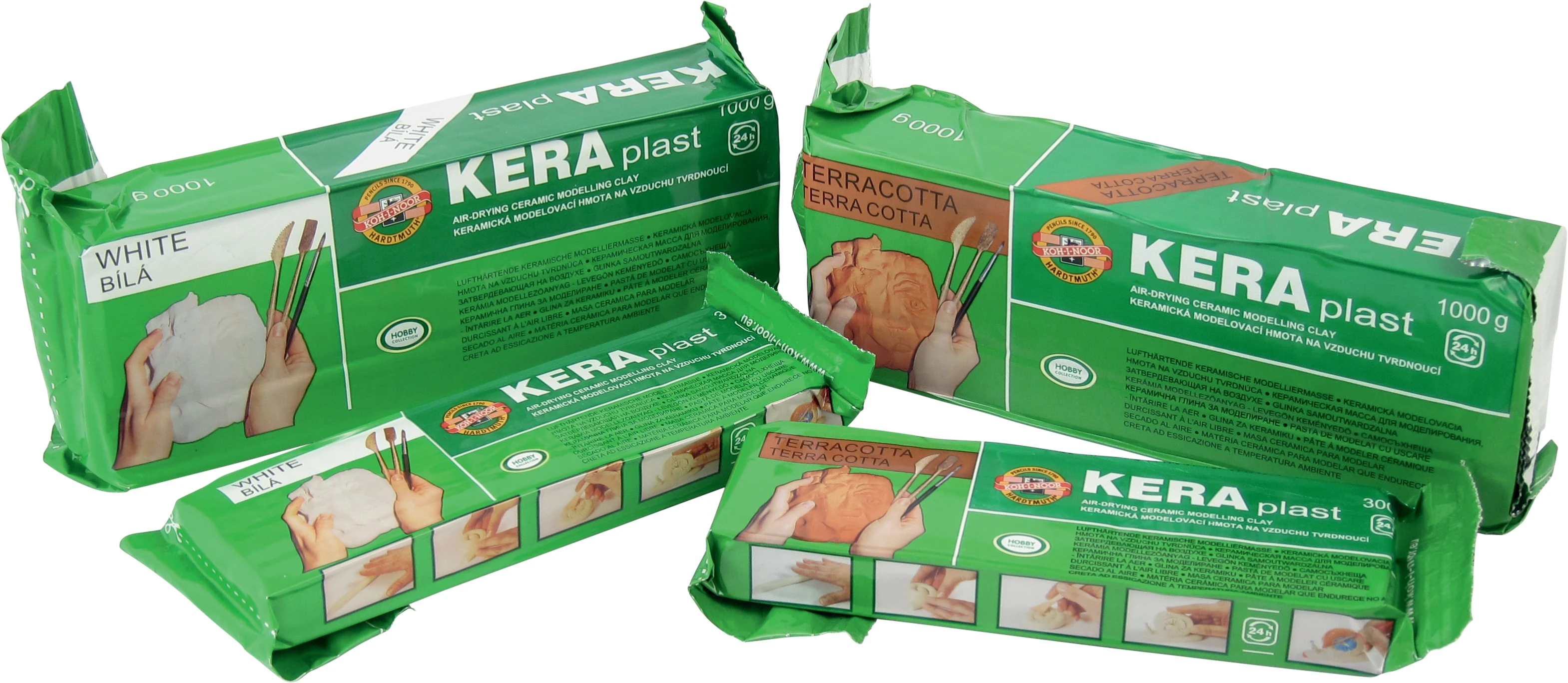 Пластилін К-I-N Keraplast 300гр. теракотовий