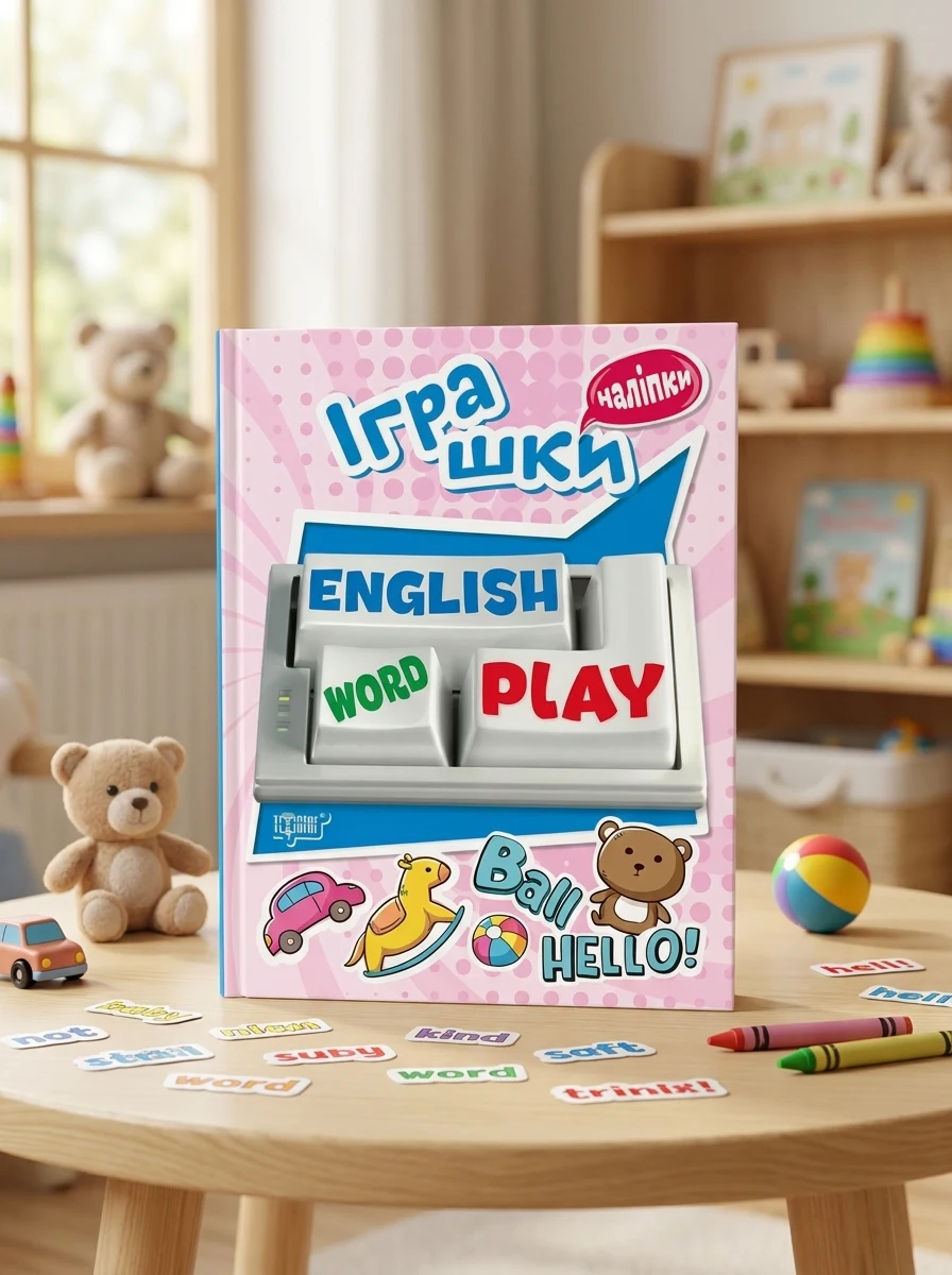 Playing English. Іграшки (наліпки) — Вивчення мов