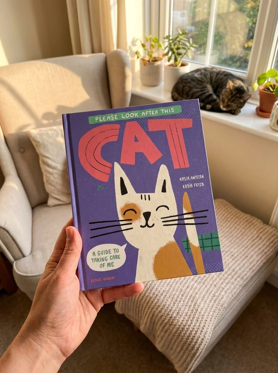 Please Look After This Cat. A Guide to Taking Care of Me — Касія Антчак, обкладинка