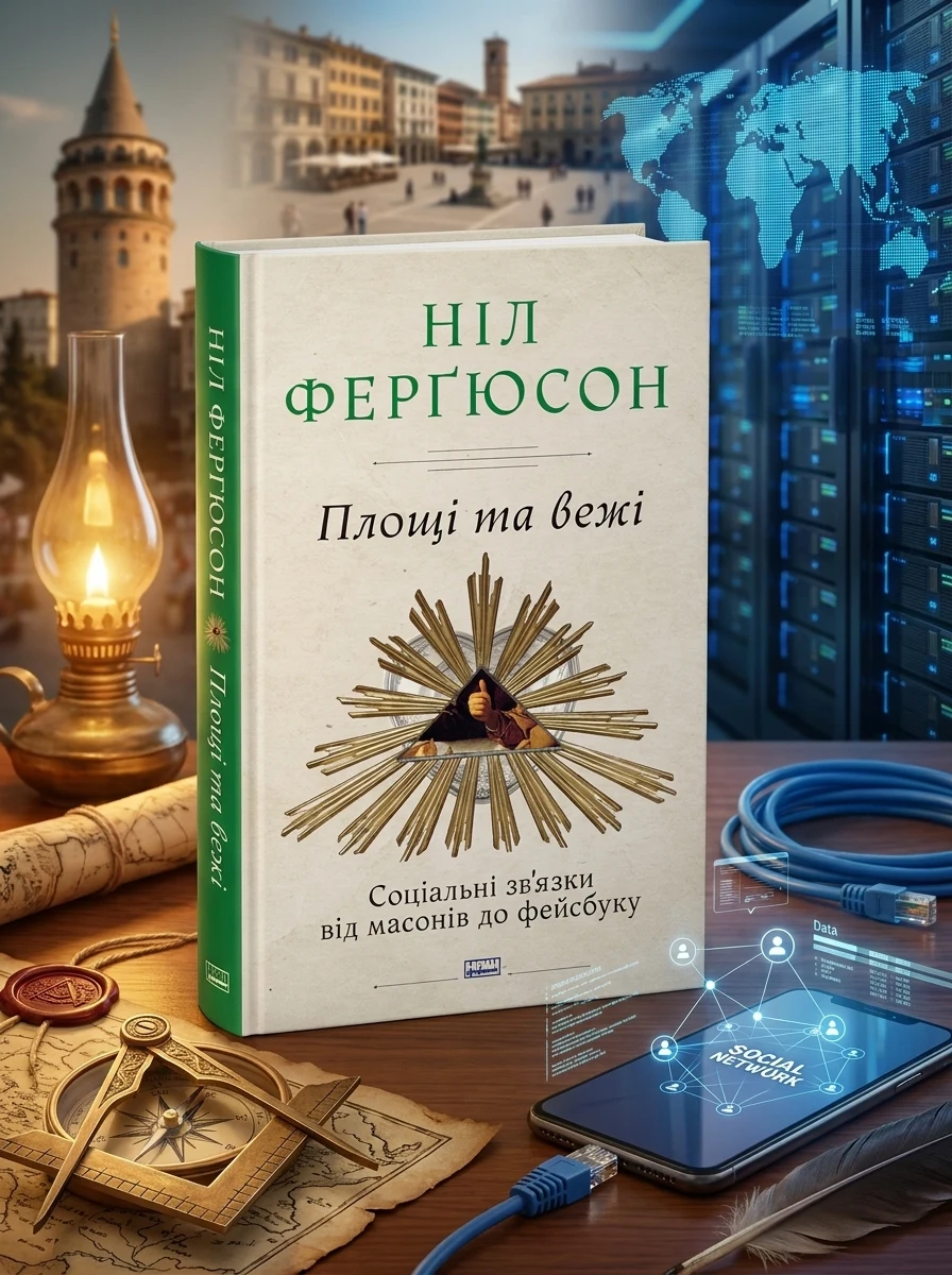 Площі та вежі. Соціальні зв'язки від масонів до фейсбуку — Історія та публіцистика