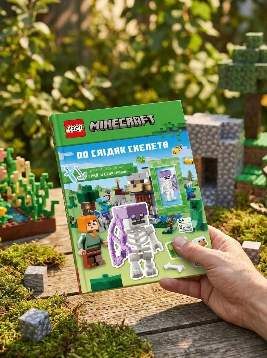 По слідах скелета. LEGO Minecraft — фото 2