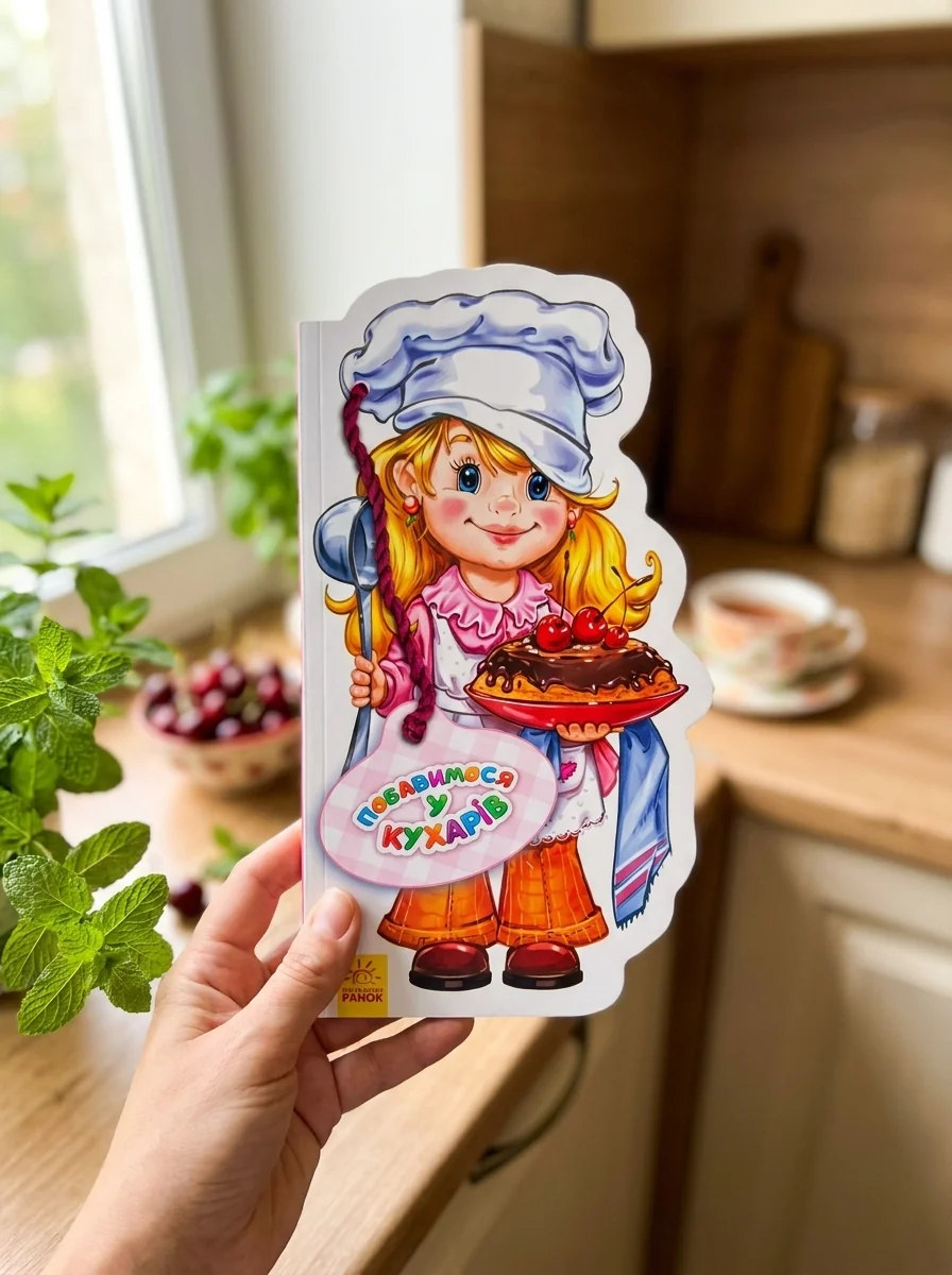 Побавимося у кухарів — Дитячі вірші