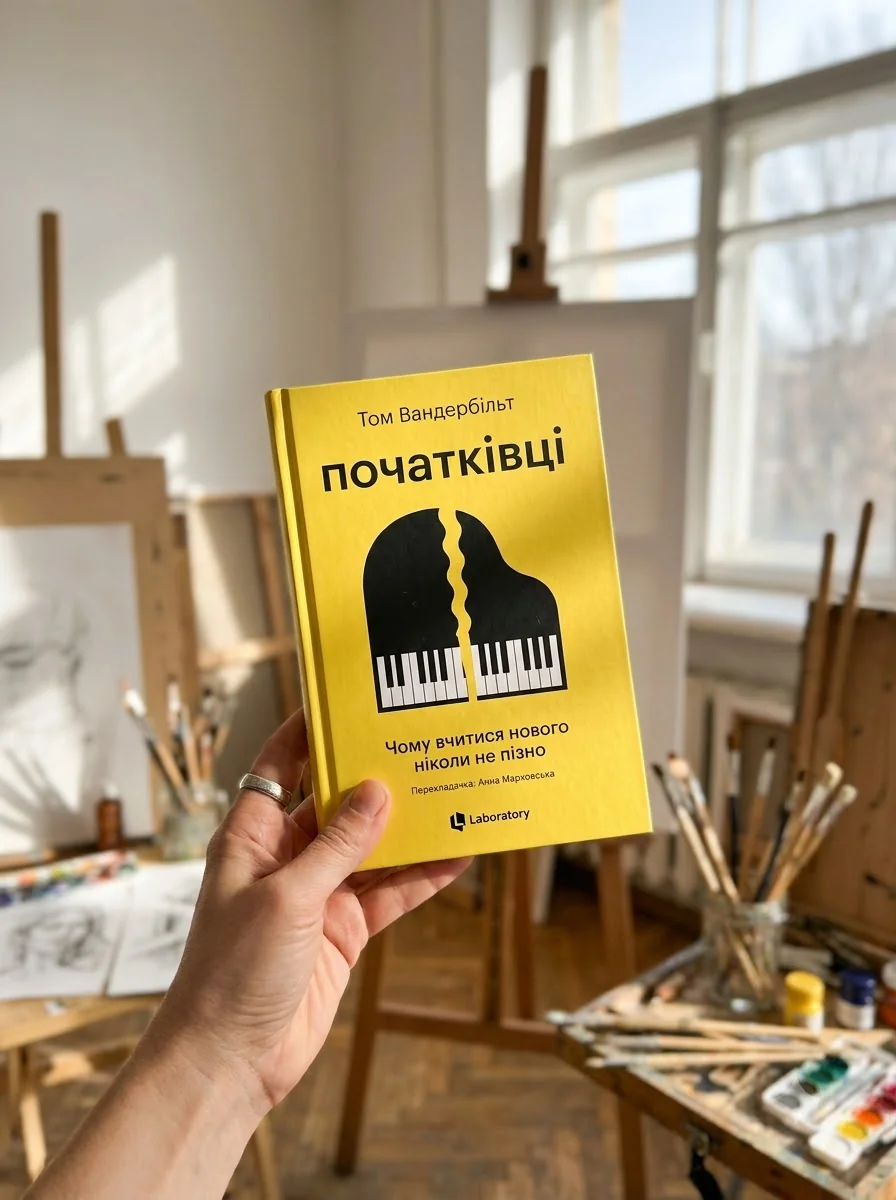 Початківці. Чому вчитися нового ніколи не пізно — Вандербільт Том, обкладинка