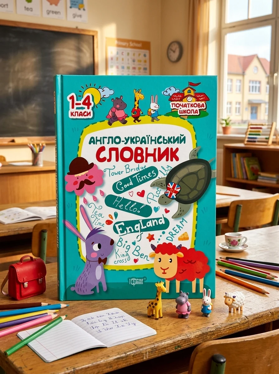 Початкова школа. 1-4 класи. Англо-український словник — Вивчення мов
